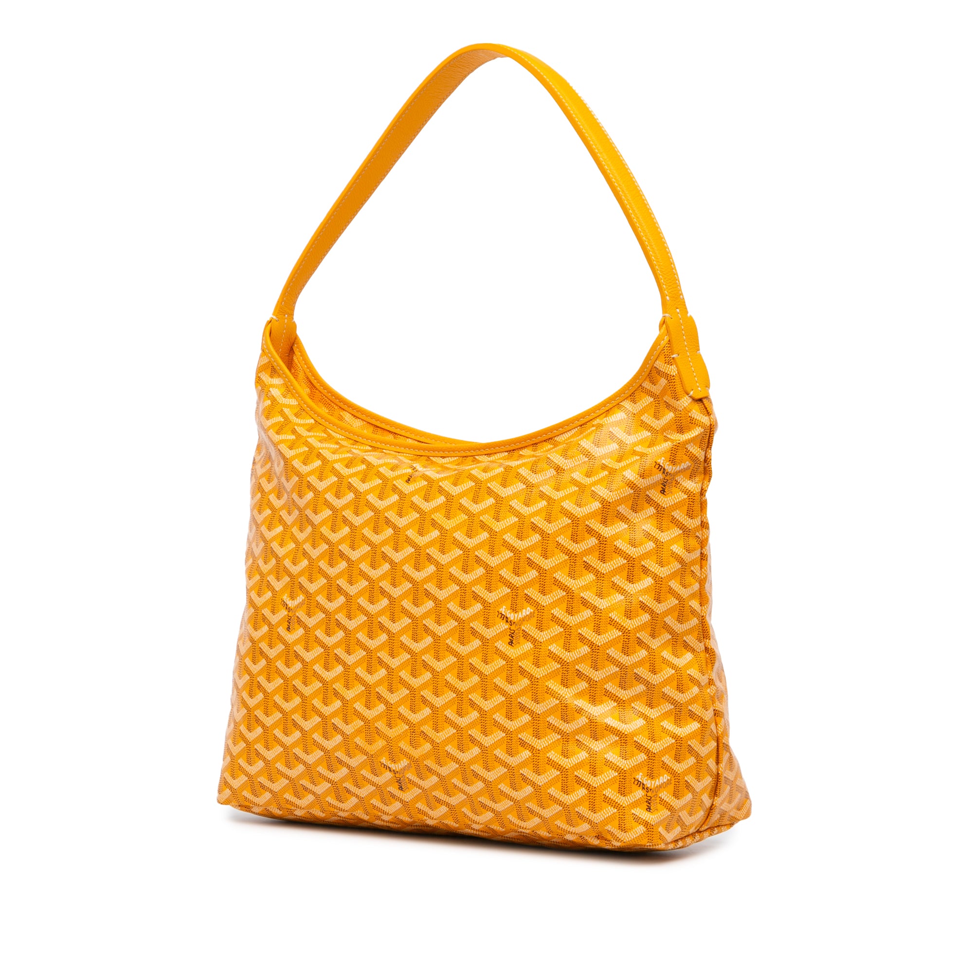 Goyard | Pre-Owned Goyardine Boheme Hobo - IV | Yellow