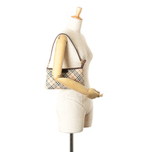 Burberry | Pre-Owned Nova Check Canvas Shoulder Bag | Brown/Beige
