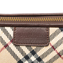 Burberry | Pre-Owned Nova Check Canvas Shoulder Bag | Brown/Beige