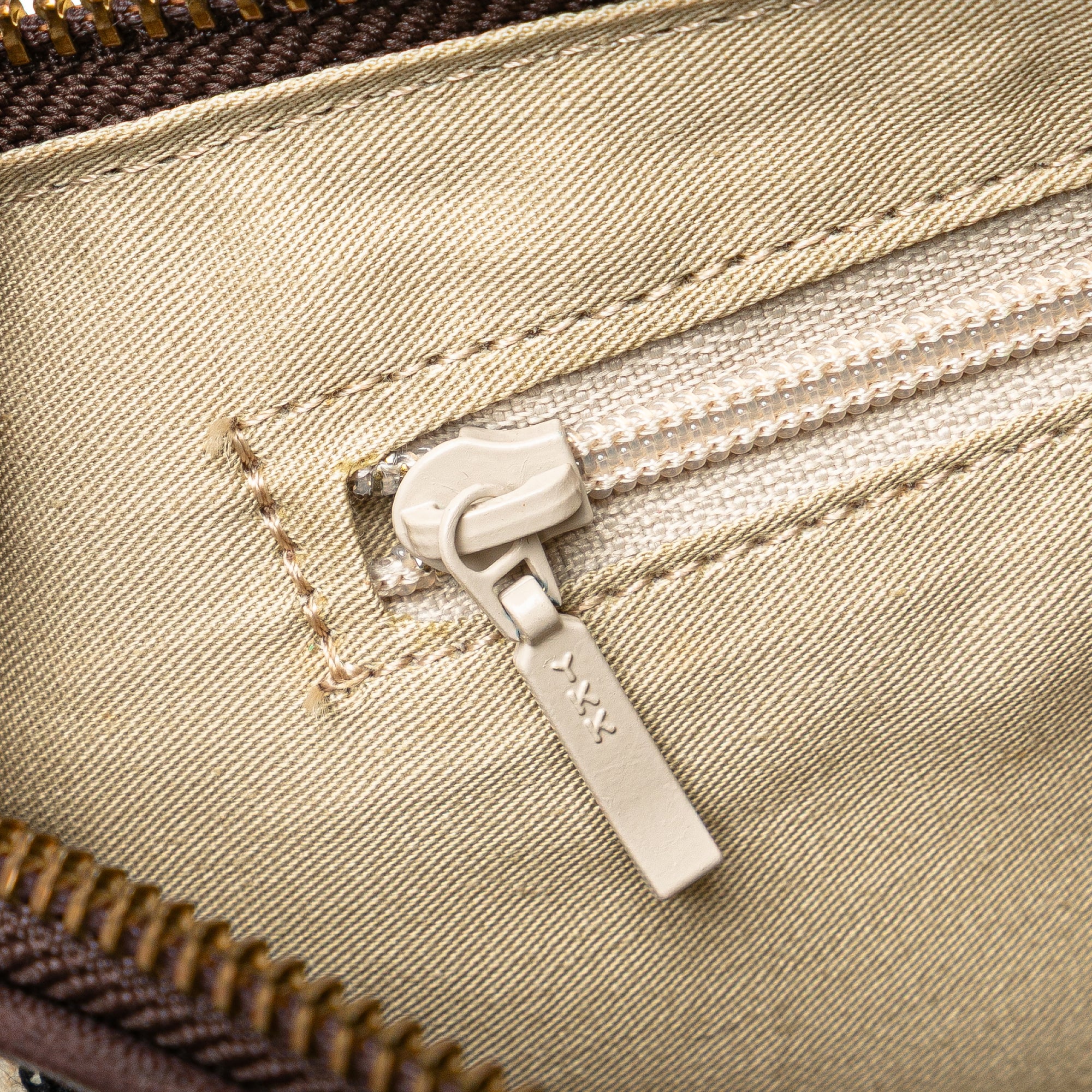 Burberry | Pre-Owned Nova Check Canvas Shoulder Bag | Brown/Beige