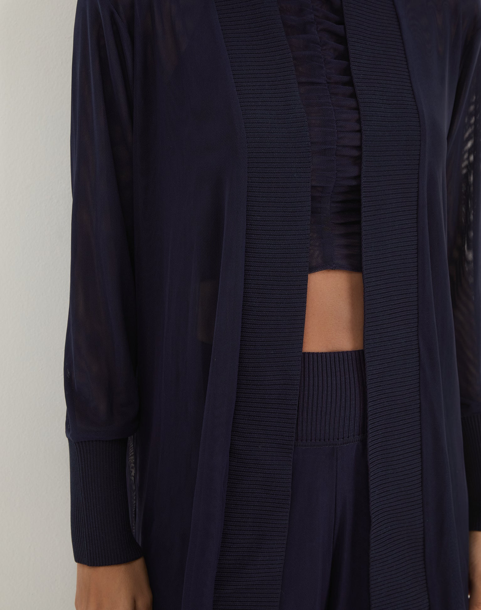 Sia Open Cardigan - Sailboat XS