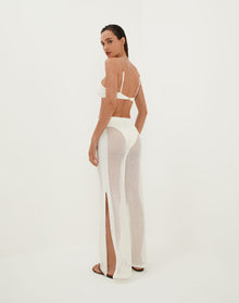 Knit Valerie Pants - Off White XS