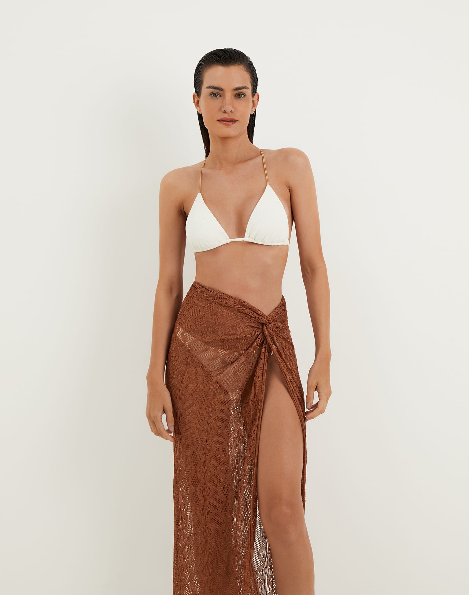 Knit Karen Midi Skirt - Eclair XS