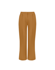 Prya Flare Ankle Pants - Toffee XS