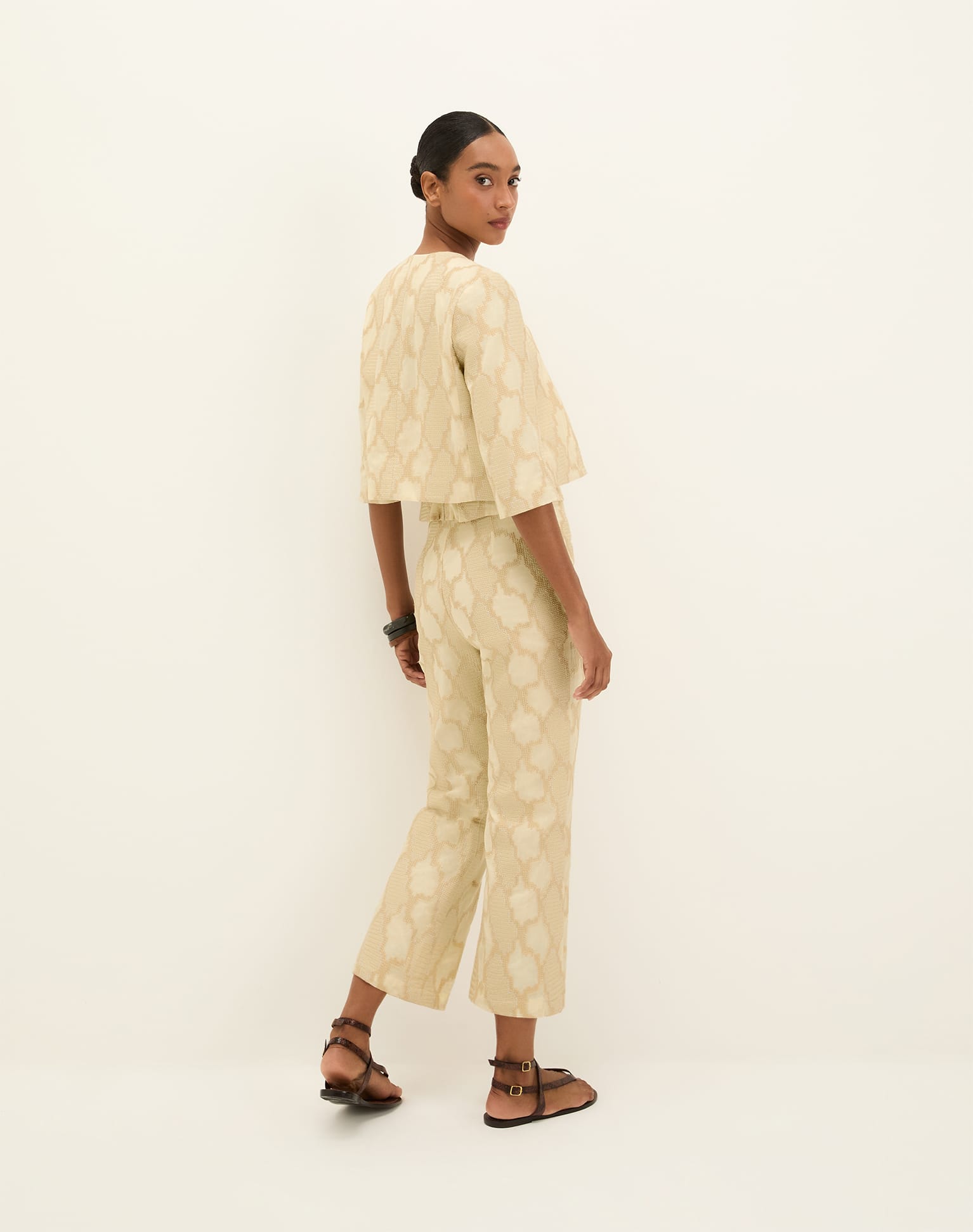 Coen Short Jacket - Embroidered Glitz XS