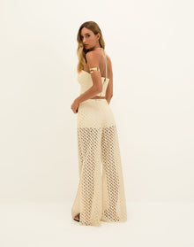 Eyelet Venice Pants - Glitz XS