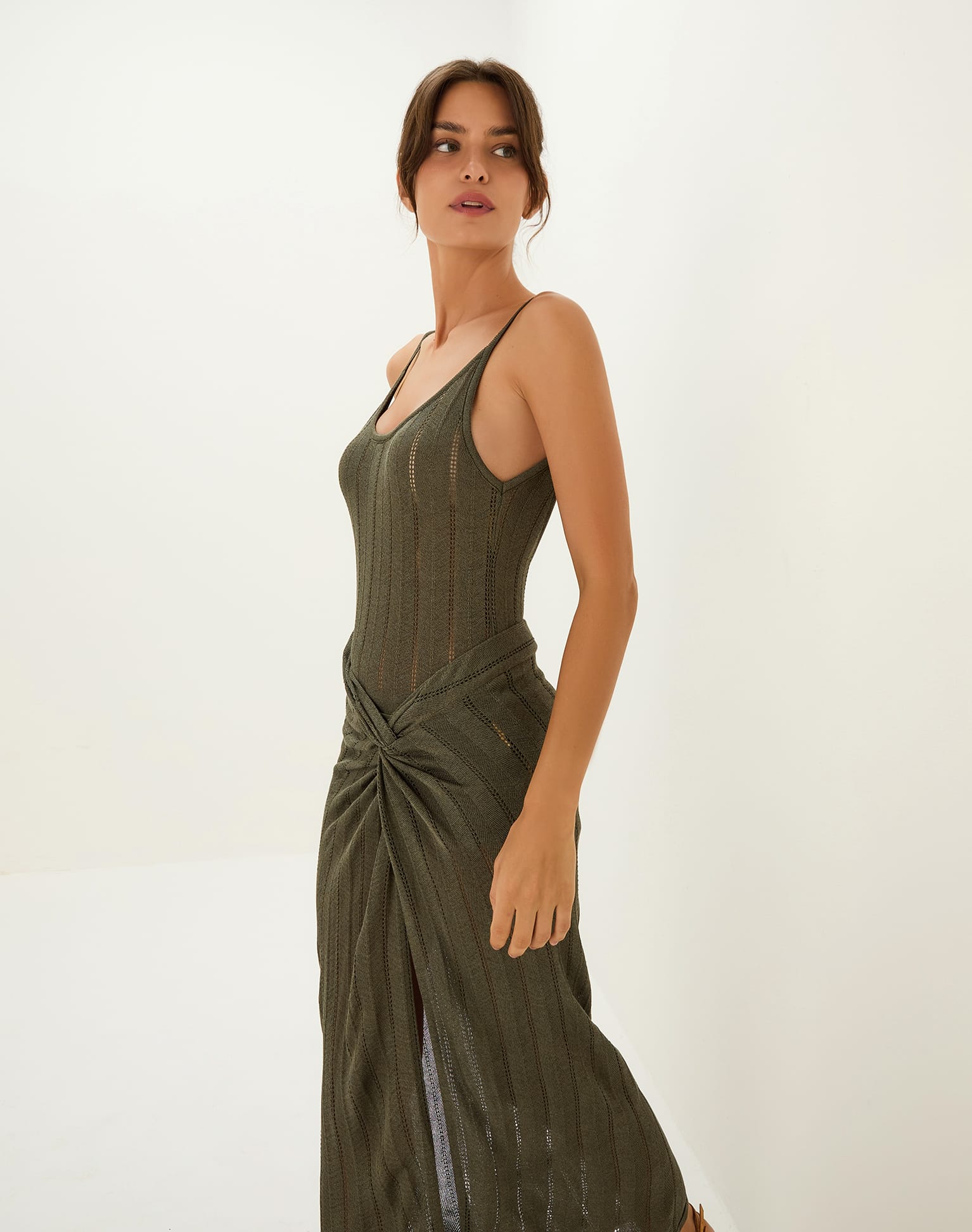 Knit Elba Bodysuit - Evergreen XS