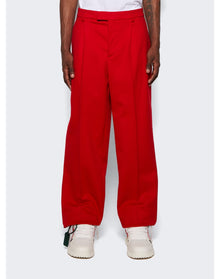 Vetements | Men | Wool Tailored Pant | Red