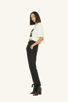 Sadye Sweatpants With Studs | Black