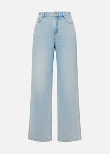 Vintage Straight-Leg Tencel Cotton jean | Blue