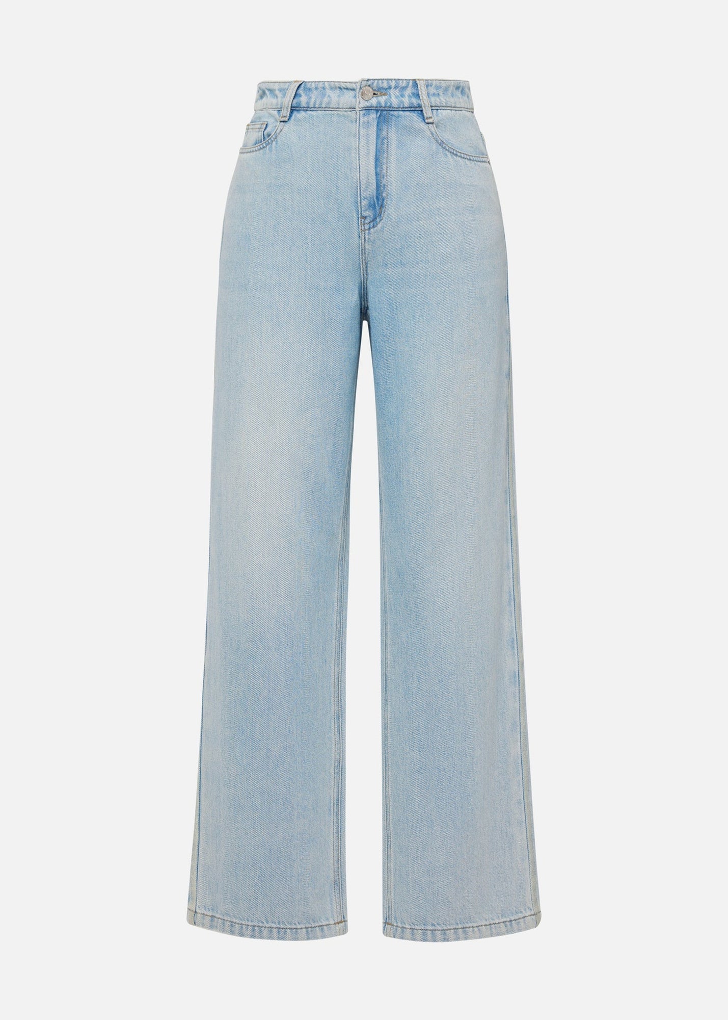 Vintage Straight-Leg Tencel Cotton jean | Blue