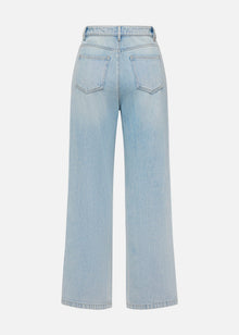 Vintage Straight-Leg Tencel Cotton jean | Blue
