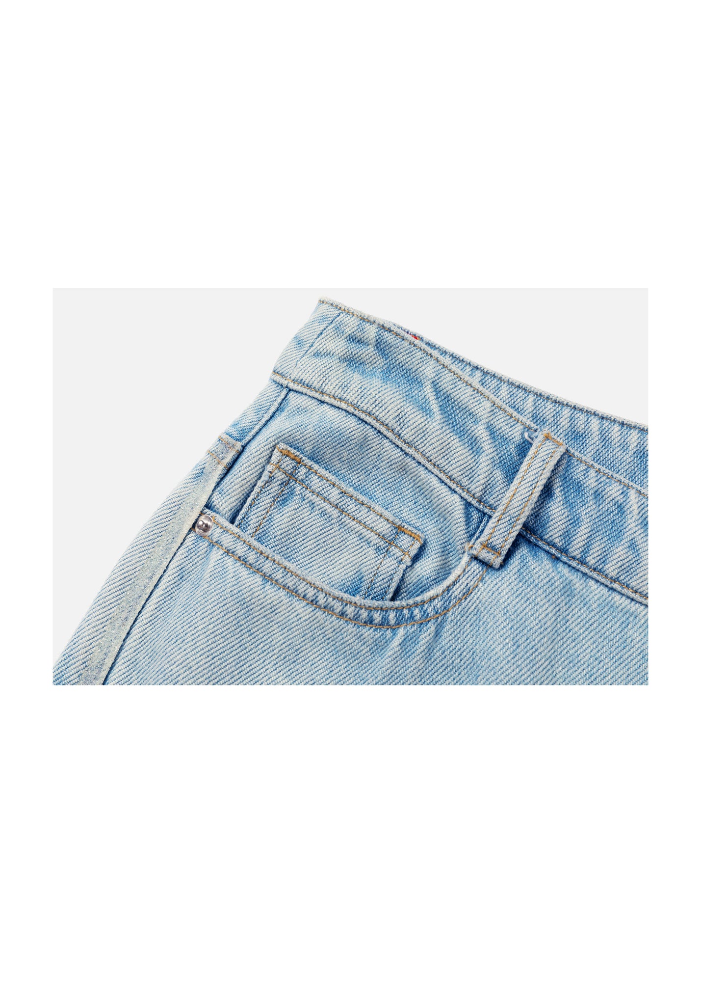 Vintage Straight-Leg Tencel Cotton jean | Blue