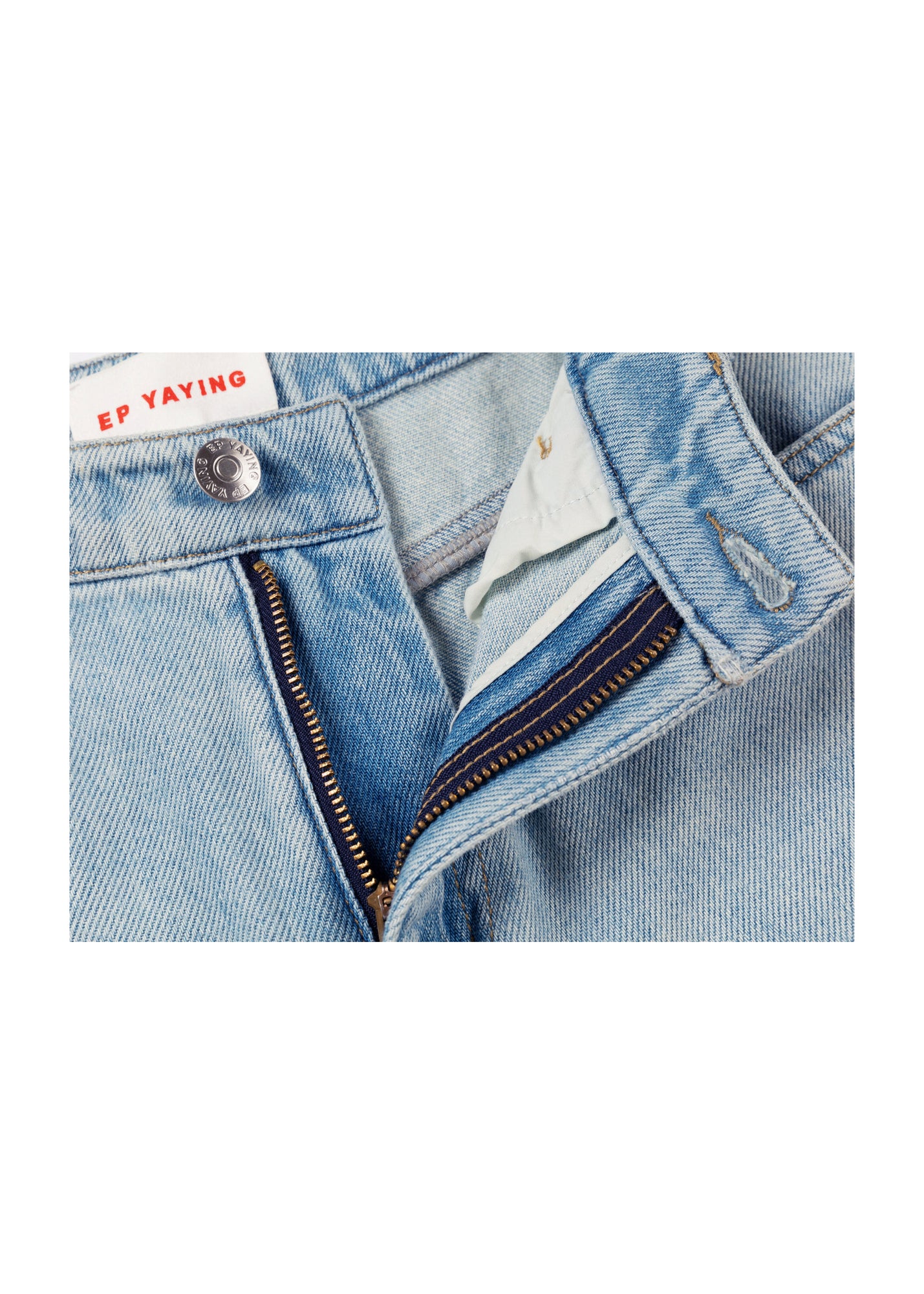 Vintage Straight-Leg Tencel Cotton jean | Blue