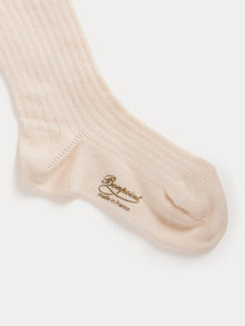 Girl | Thomina Ribbed Tights | Camellia Pink
