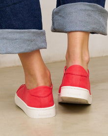 Womens | Ibiza Canvas Sneaker | Cayenne Red