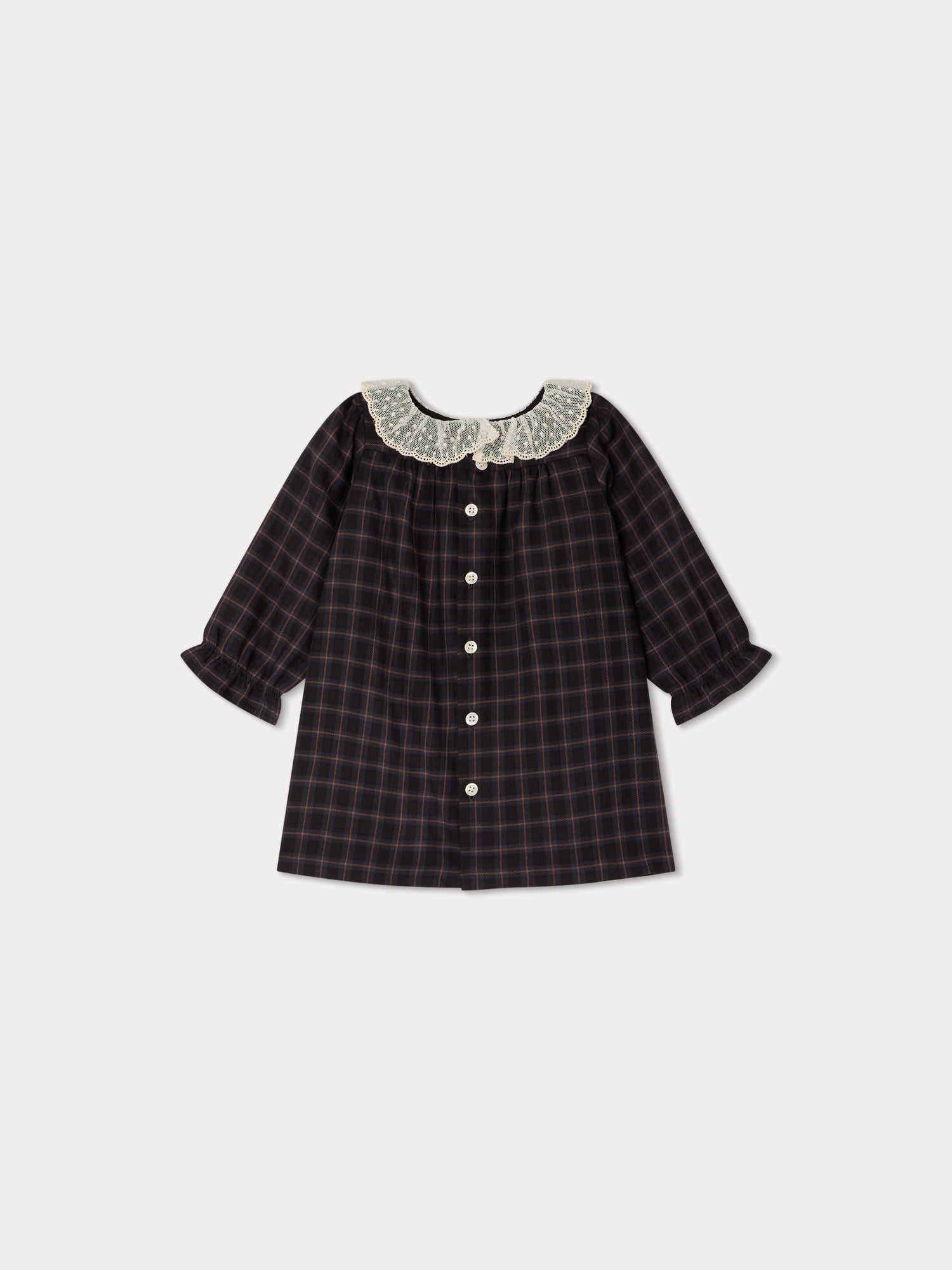 Girl | Magnolia Dress | Slate Grey