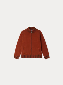 Boy | Berny Wool Cardigan | Verdigris