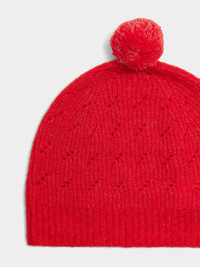Girl | Talina Wool Beanie | Red