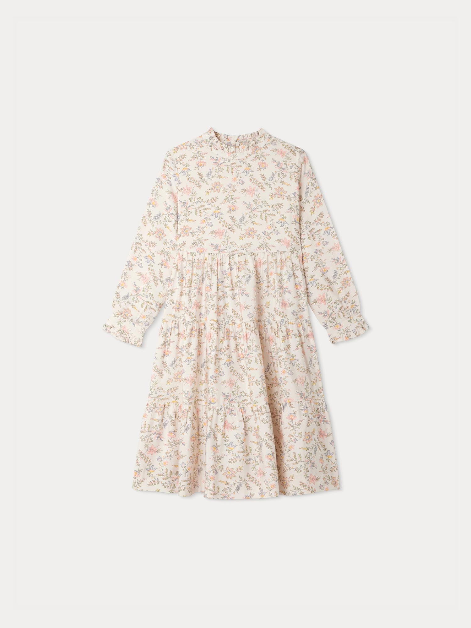 Girl | Gwendolyn Dress With Ruffles | Multicolore