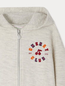Girl | Talent Sweatshirt With Zipper | Upb Ivory
