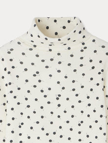 Girl | Beryl Patterned Blue T Shirt | Navy