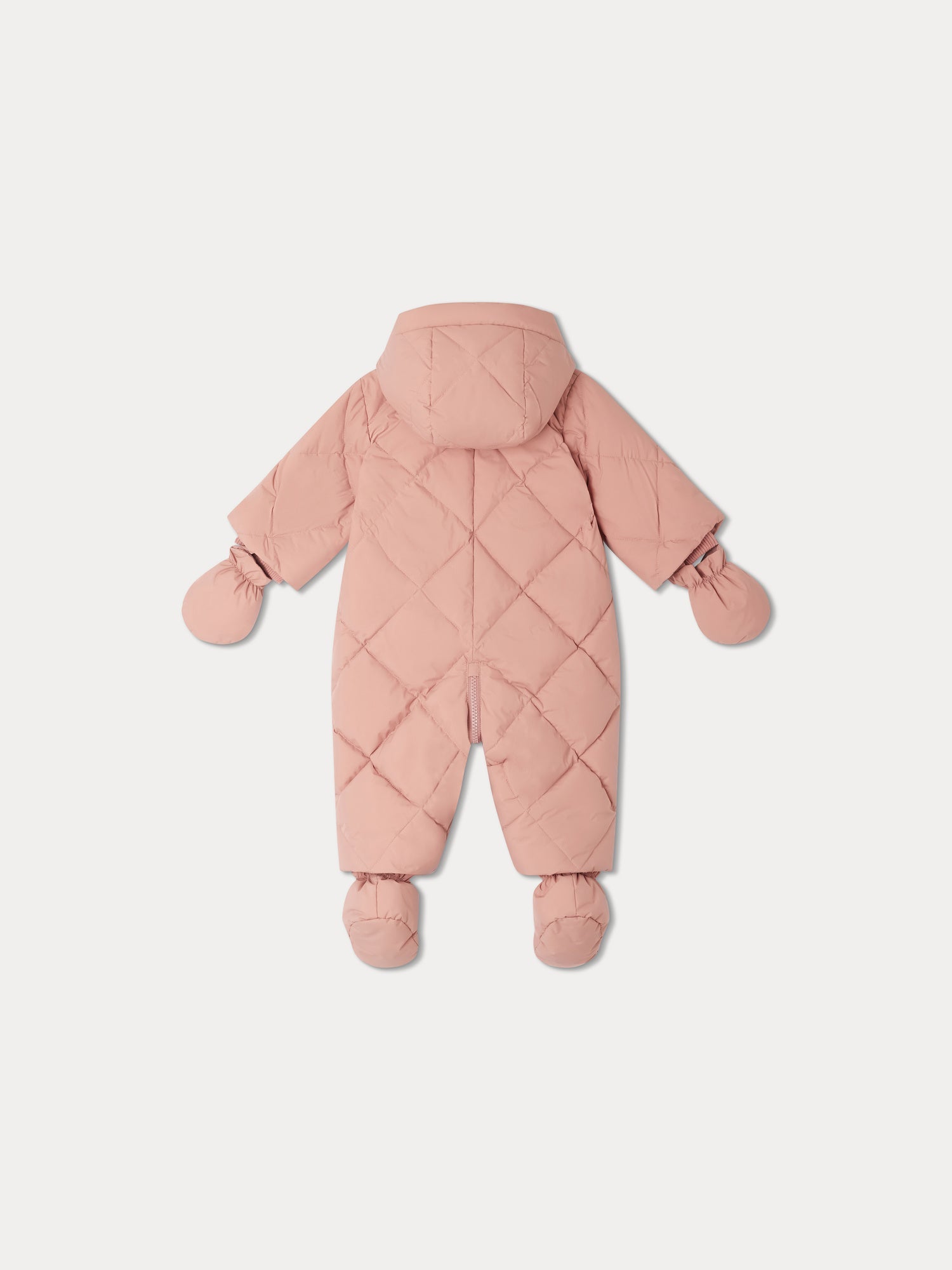 Girl | Gonsnow Pink Recycled Fabric Snowsuit | Pink Blush