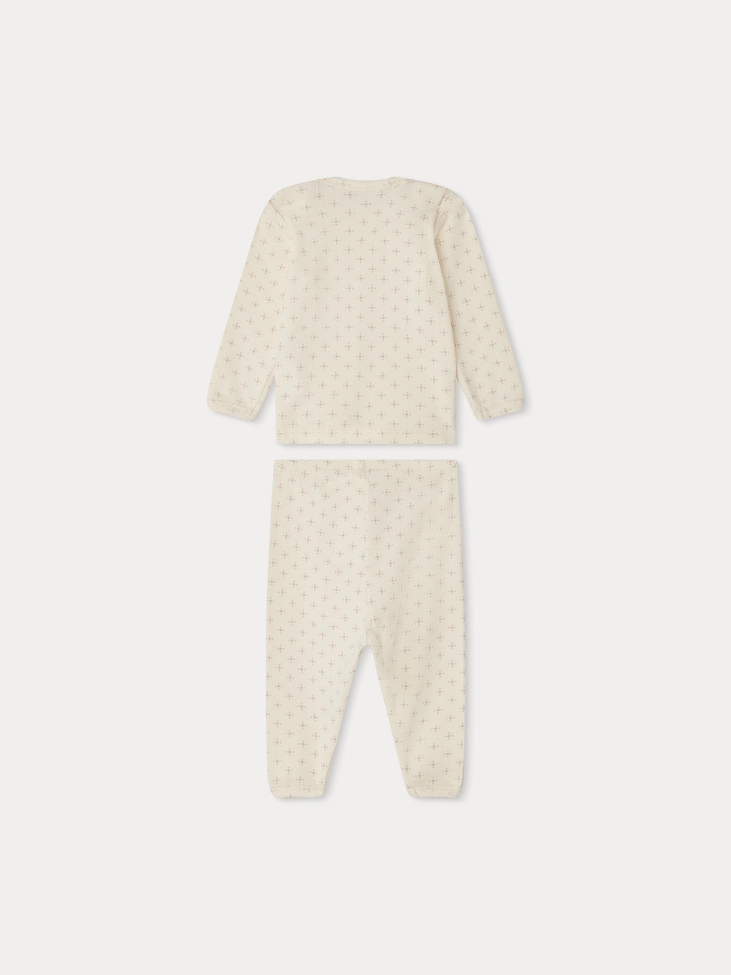 Unisex | Timi Printed Set | Mauve