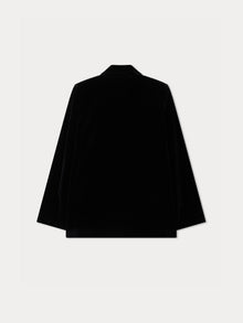 Women | Bonpoint X Vanessa Seward Golondrina Smooth Velvet Jacket | Black
