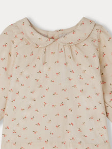 Girl | Tenvol Cherry Print Blouse | Light Pink