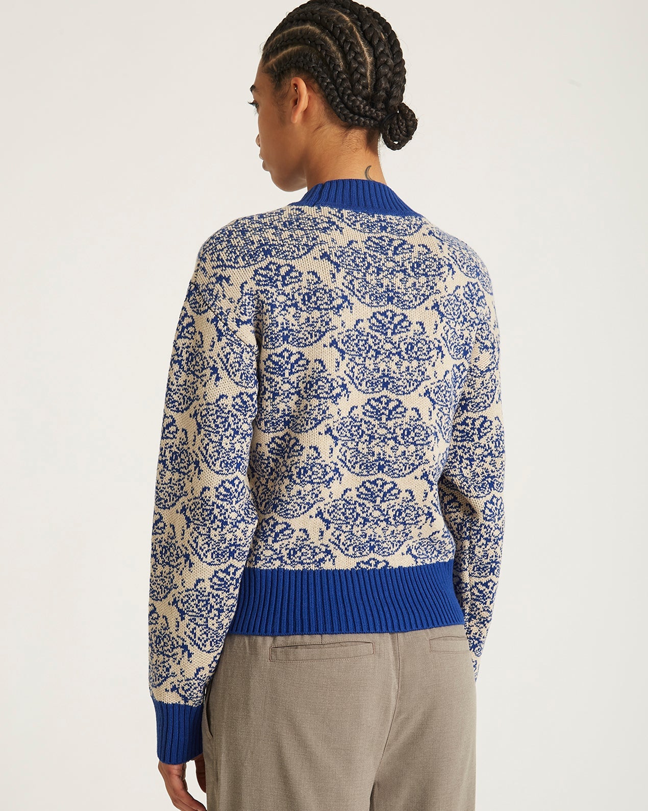 Limoges | Varick Tapestry Mockneck Sweater