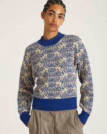 Limoges | Varick Tapestry Mockneck Sweater