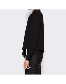 WARDROBE.NYC | Women | Scarf Blouse | Black