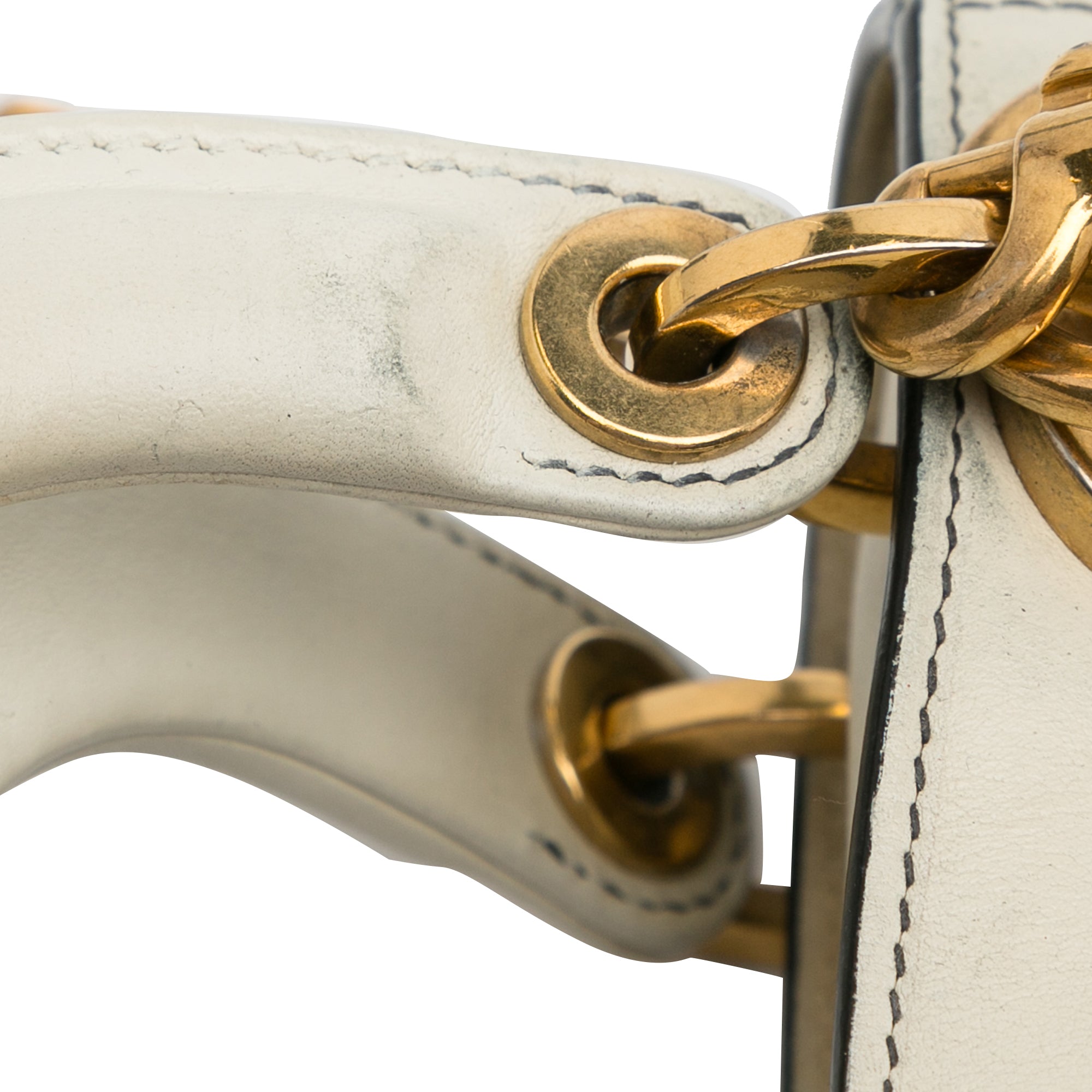 Dior | Pre-Owned Niki De Saint Phalle Mini Calfskin Dioramour Lady (Embroidered) - I | White