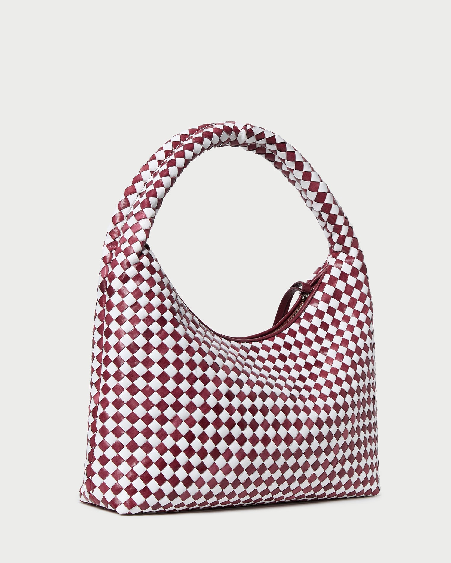 Color: Maroon/White