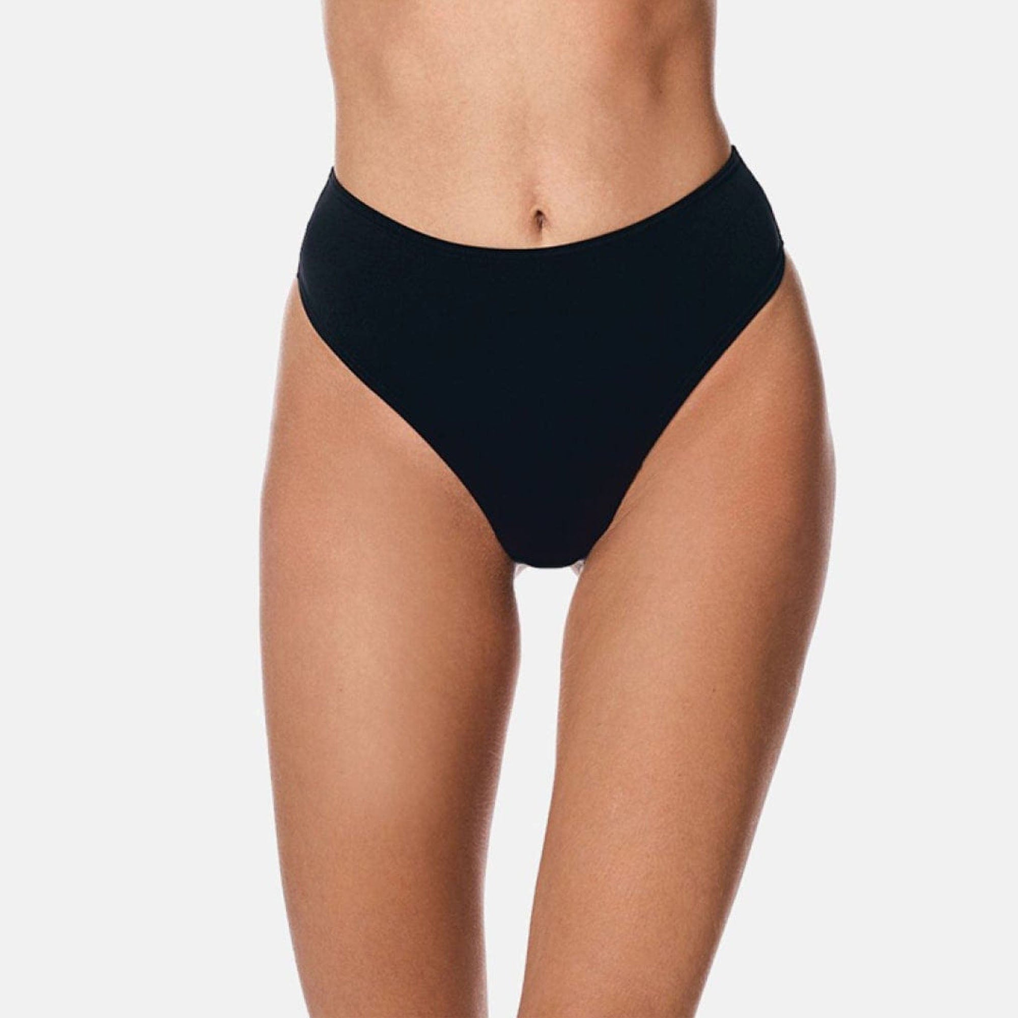 OW Collection WILLOW Thong Account 002 - Black Caviar
