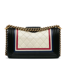 Chanel | Pre-Owned Crest-Embellished Medium Boy Bag | WhiteBlack