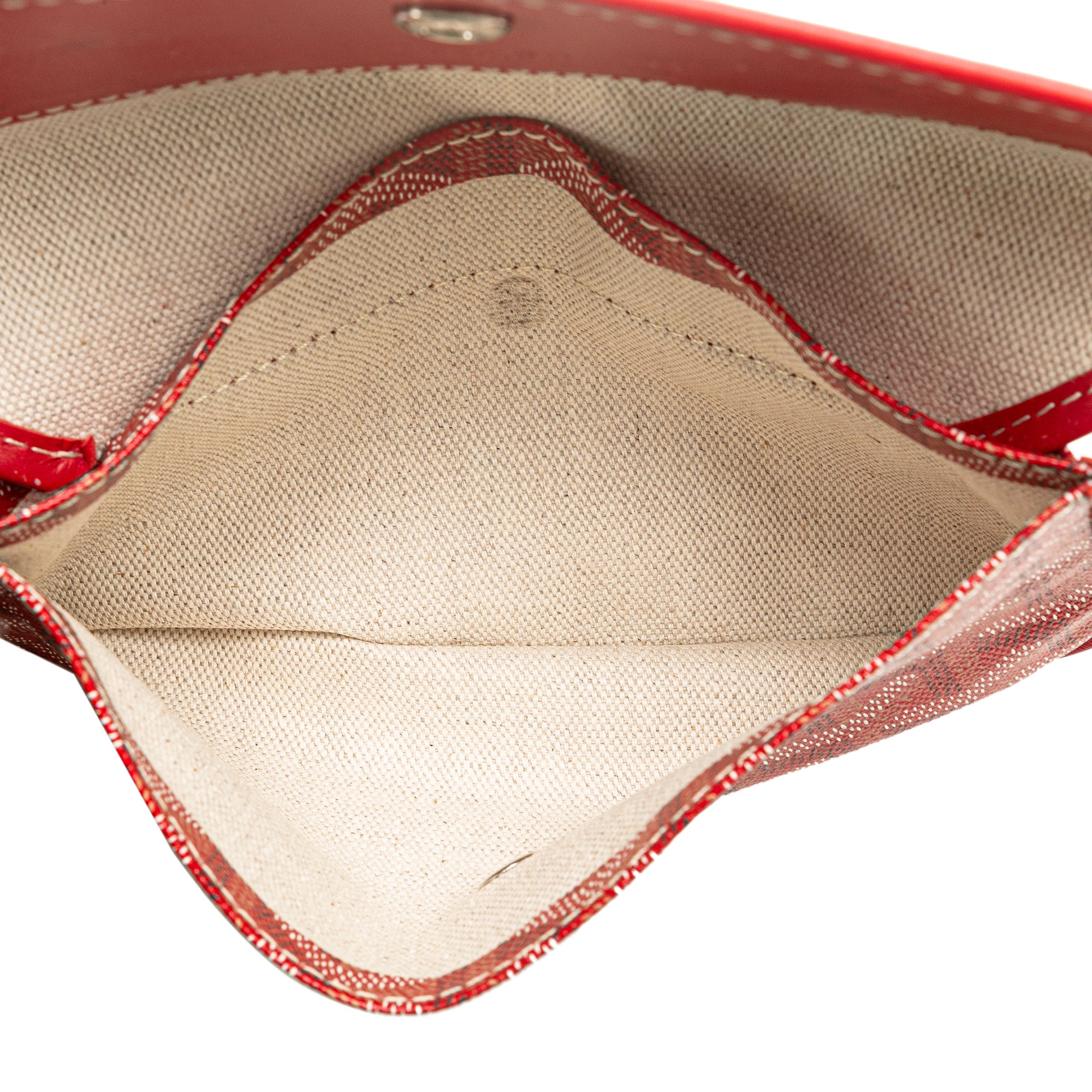 Goyard | Pre-Owned Goyardine Saint Louis PM | Red