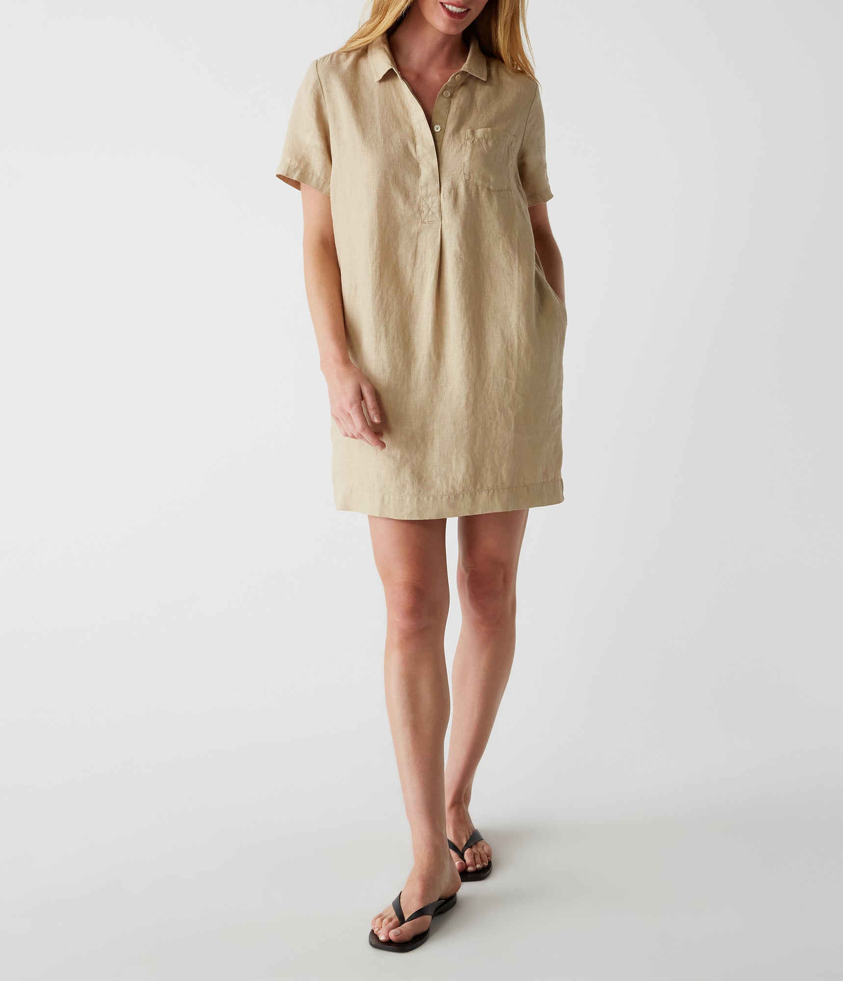 Ola Utility Dress | Natural
