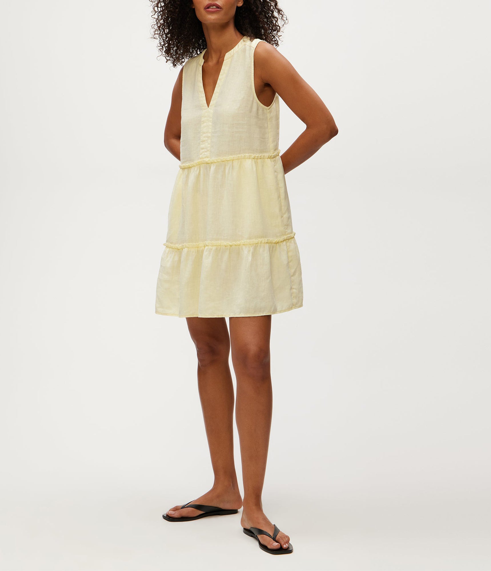 Sandra Linen Dress | Butter