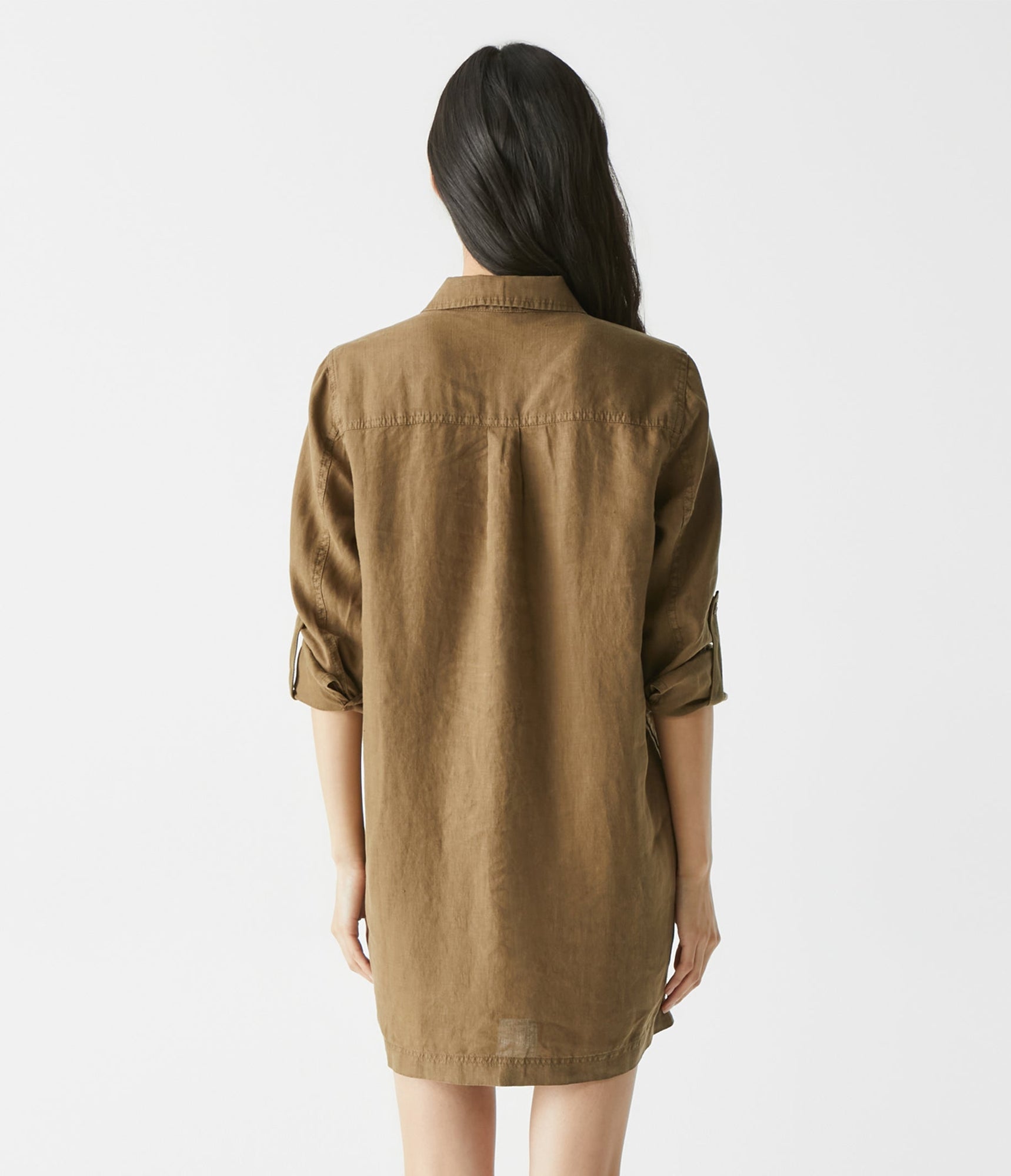 Eleanor Linen Shirt Dress | Dolma