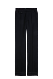 Poetia Gabardine Pantalon  | Black