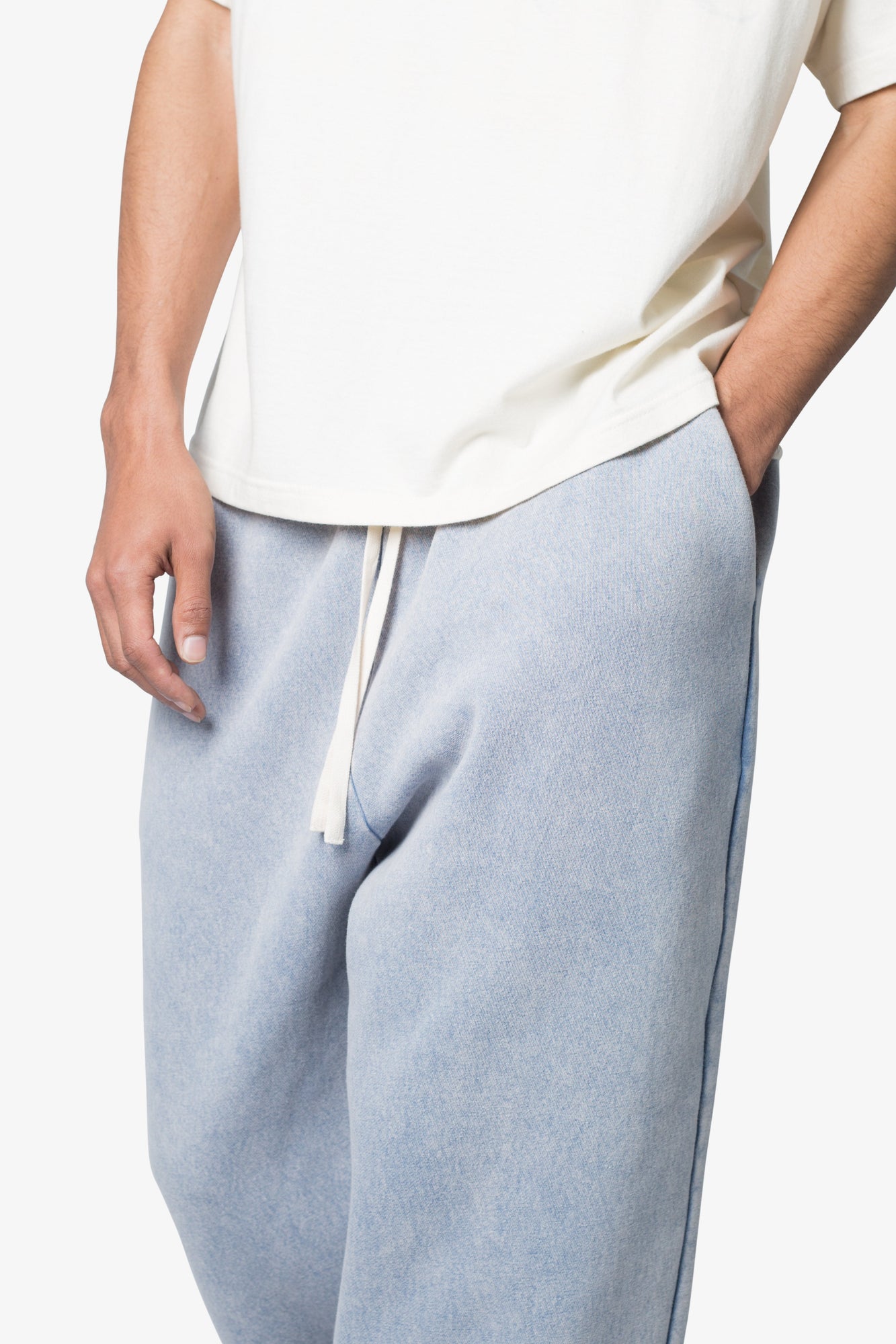 Washed Ultra Baggy Sweatpants | Washed Light Blue