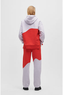 Wave Colorblock Sweatpants | Misty Lilac