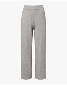 Wide Leg Pull On Pant | Heather Grey