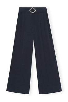Wide Leg Trousers | Sky Captain