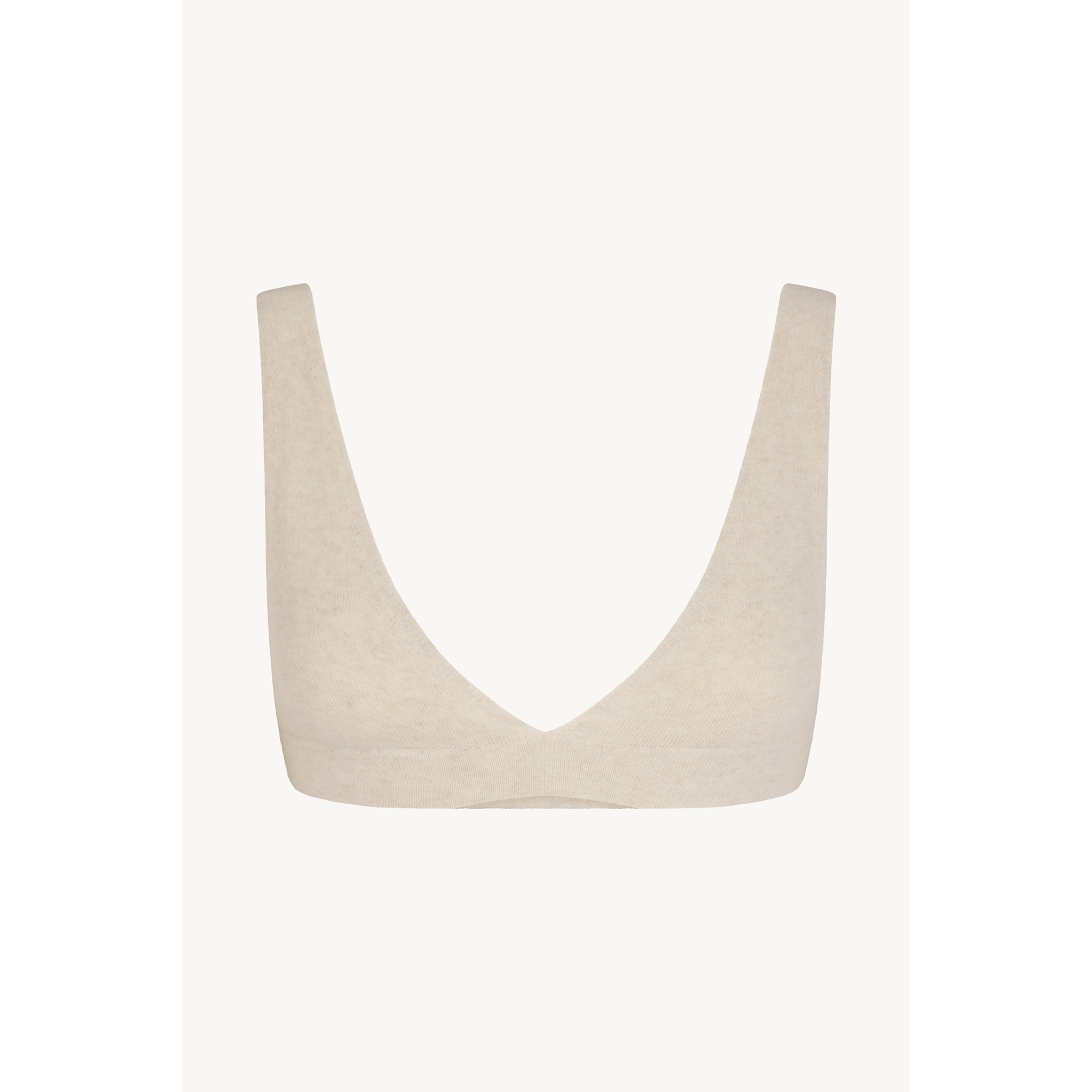 Willa Cashmere Bra | Oatmeal