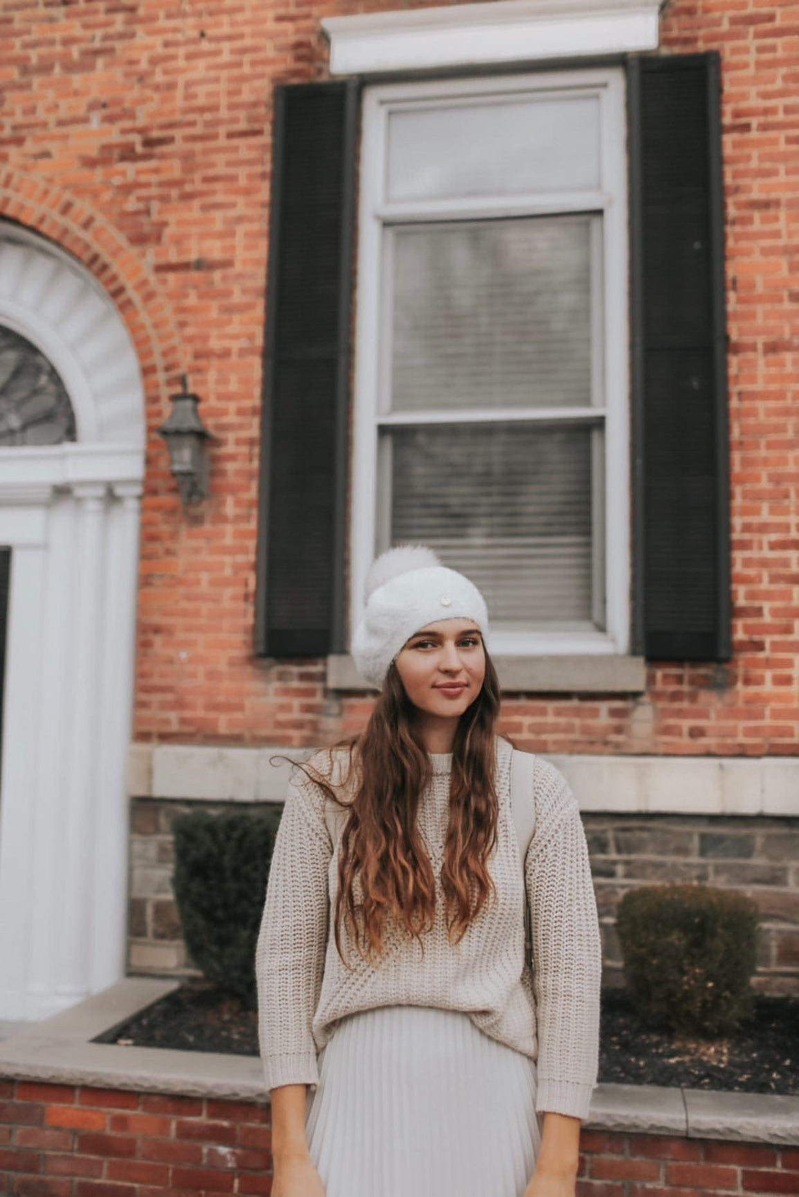 Women | Milana Victoria Adult Beret | White