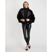 Women | Reversible Mink Jacket | Mahogany