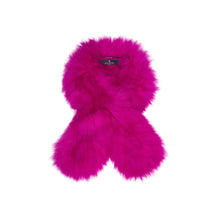 Women | Select Lamb Pull-Through Scarf | Fuschia